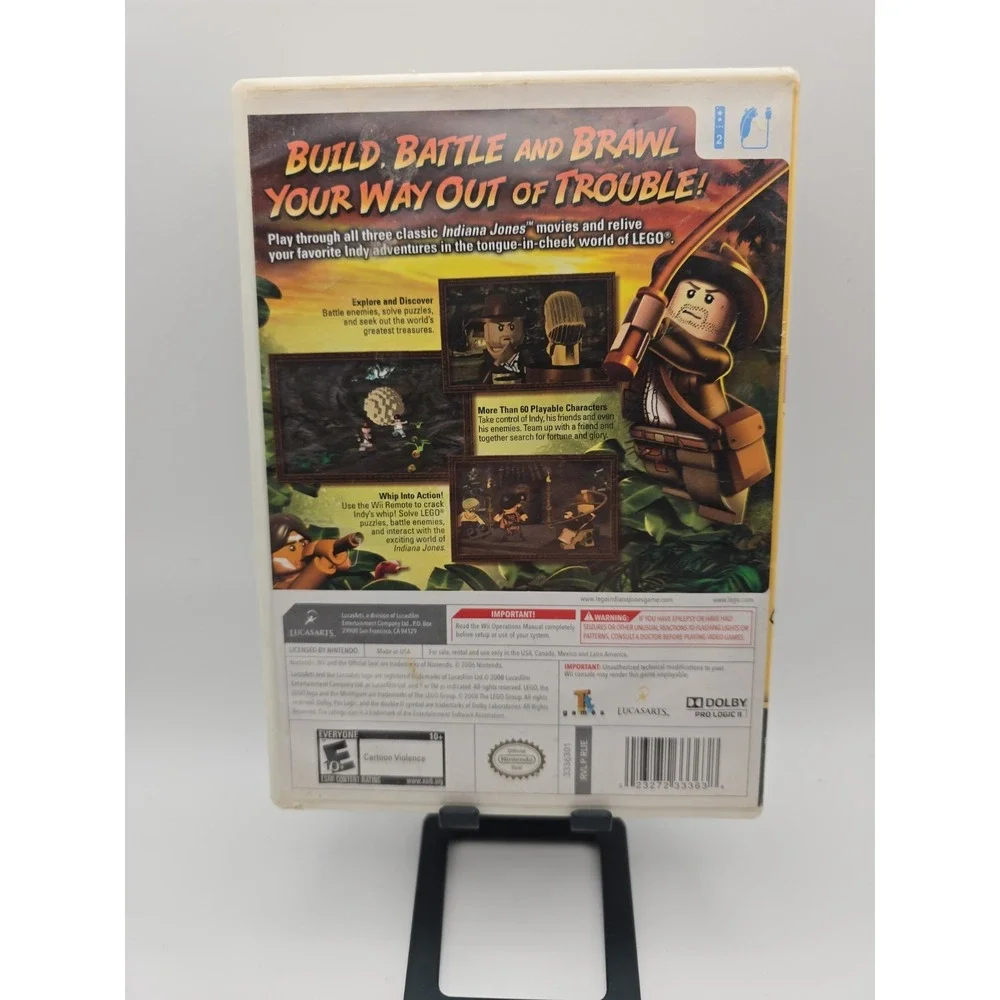LEGO Indiana Jones: The Original Adventures (Nintendo Wii, 2008)